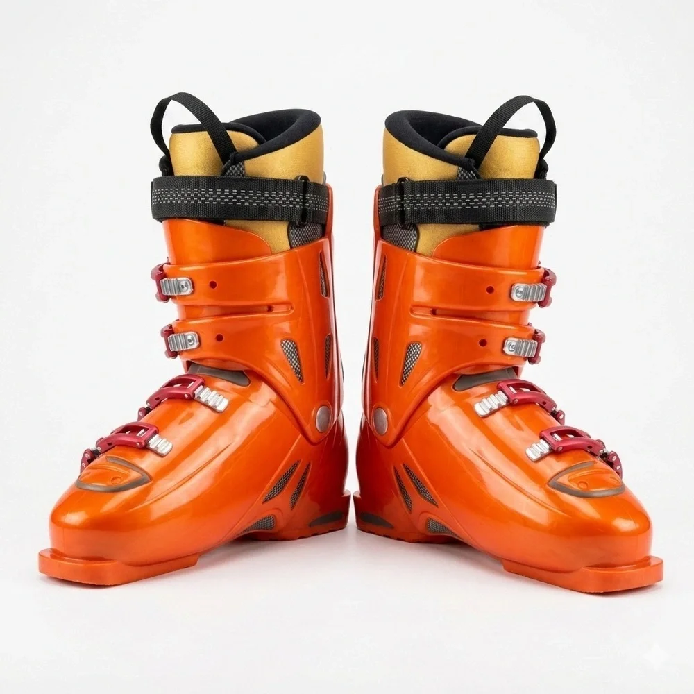 Tecnica Diablo RX 9.0 Ski Boots Mens 9.5 Orange Winter Snow Gorpcore
